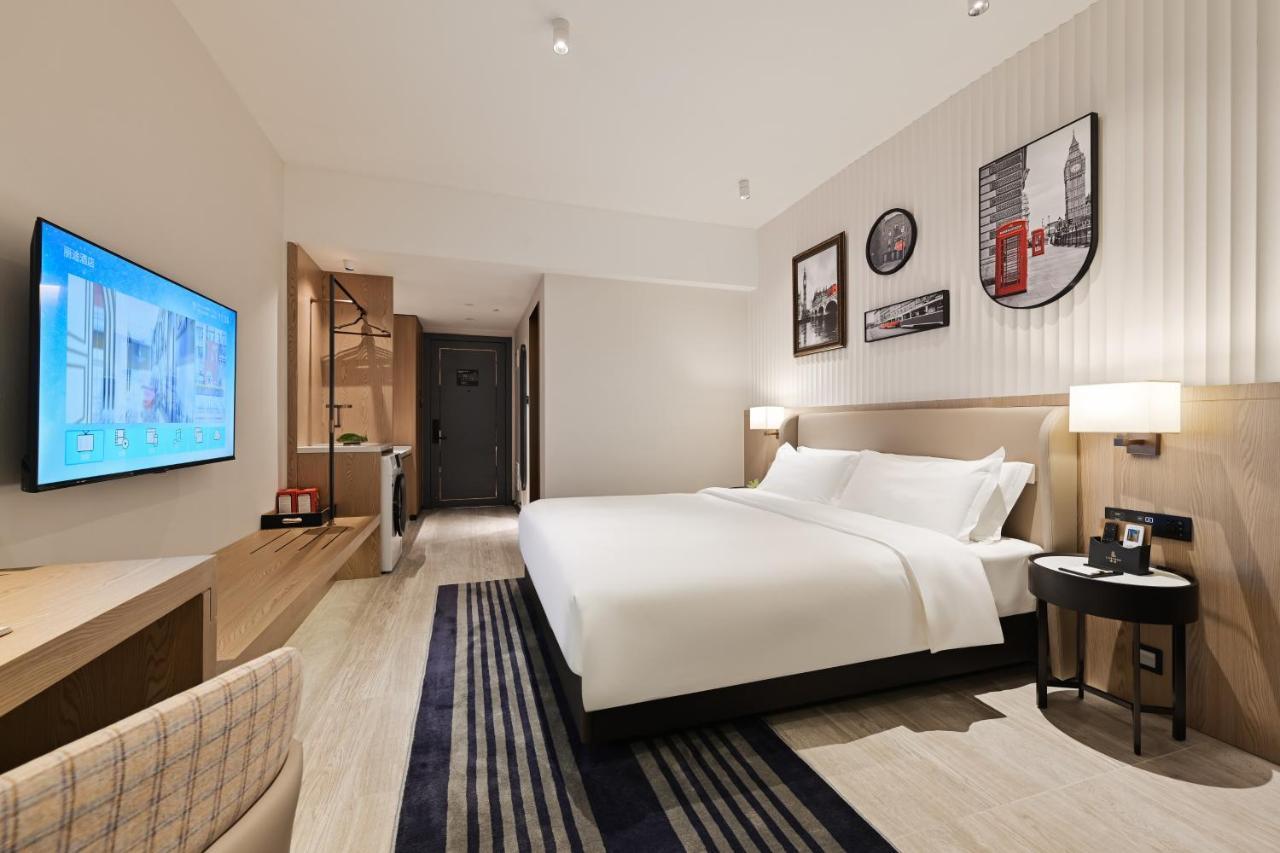 Livetour Hotel Luogang Science City Guangzhou Exteriör bild