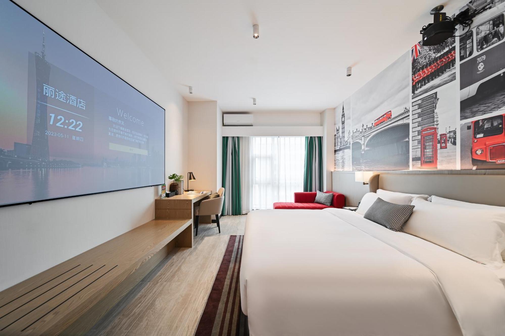 Livetour Hotel Luogang Science City Guangzhou Exteriör bild